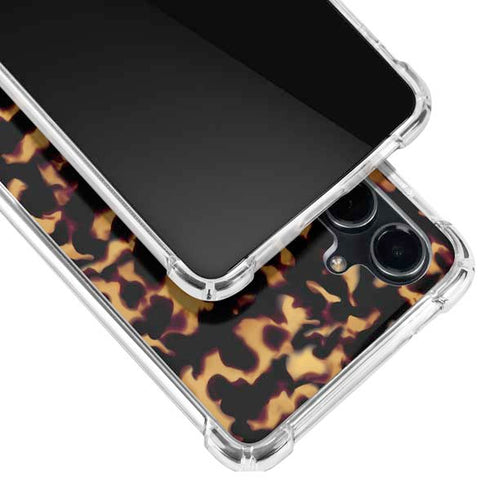Tortoise Shell Galaxy S23 FE Clear Case